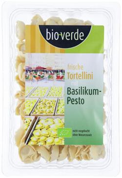 Frische Tortellini mit Basilikum-Pesto, 200 g