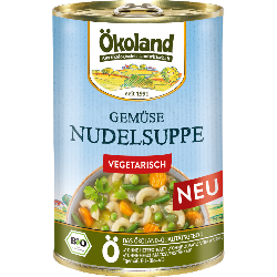 Gemüse-Nudelsuppe, 400 g