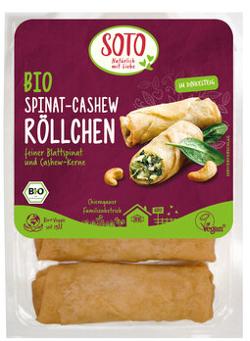 Spinat-Cashew-Röllchen, 200 g