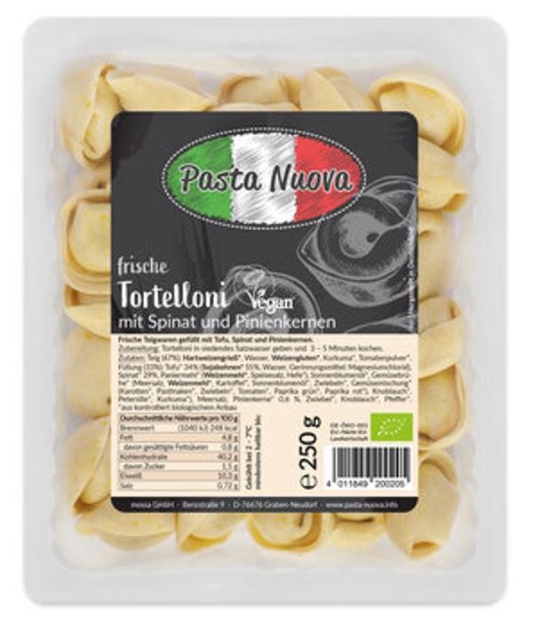 Produktfoto zu Frische Tortelloni Spinat-Pinienkerne, 250 g
