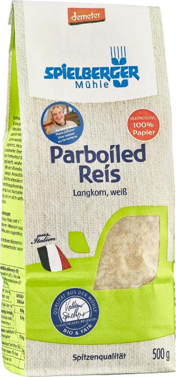 Produktfoto zu Parboiled Reis Langkorn weiß, 500 g