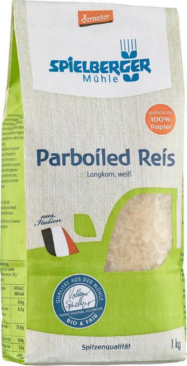 Produktfoto zu Parboiled Reis Langkorn weiß, 1 kg