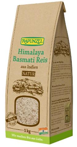 Himalaya Basmati Reis natur, 1 kg