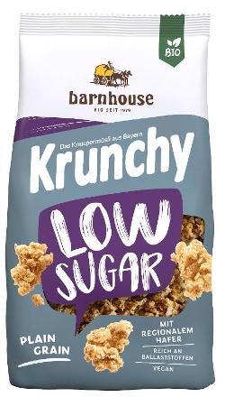 Krunchy Low Sugar Plain Grain, 375 g