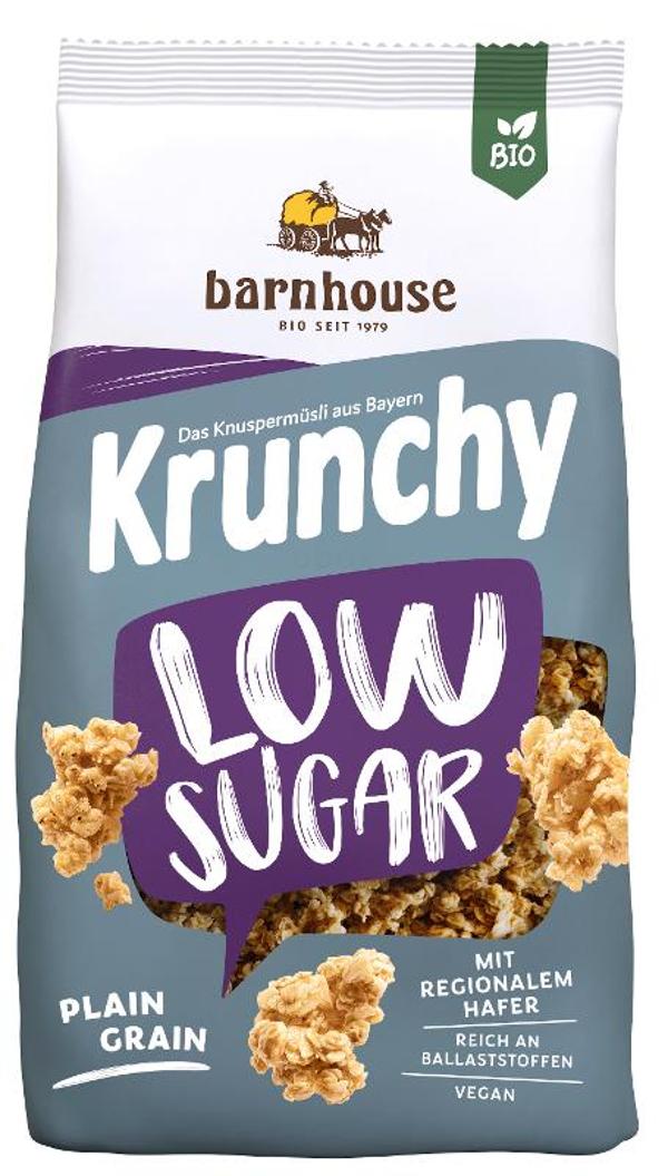 Produktfoto zu Krunchy Low Sugar Plain Grain, 375 g