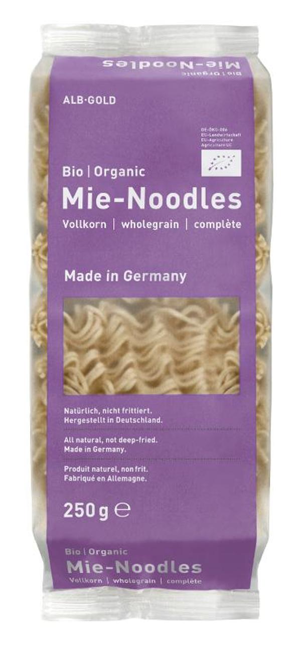 Produktfoto zu Mie-Noodles aus Hartweizenvollkorngrieß, 250 g