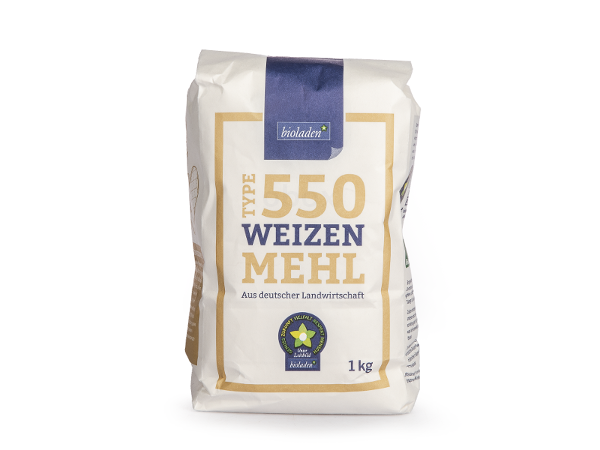 Produktfoto zu Weizenmehl 550, 1 kg