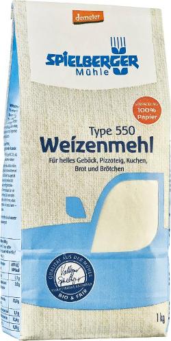 Weizenmehl Type 550, 1 kg