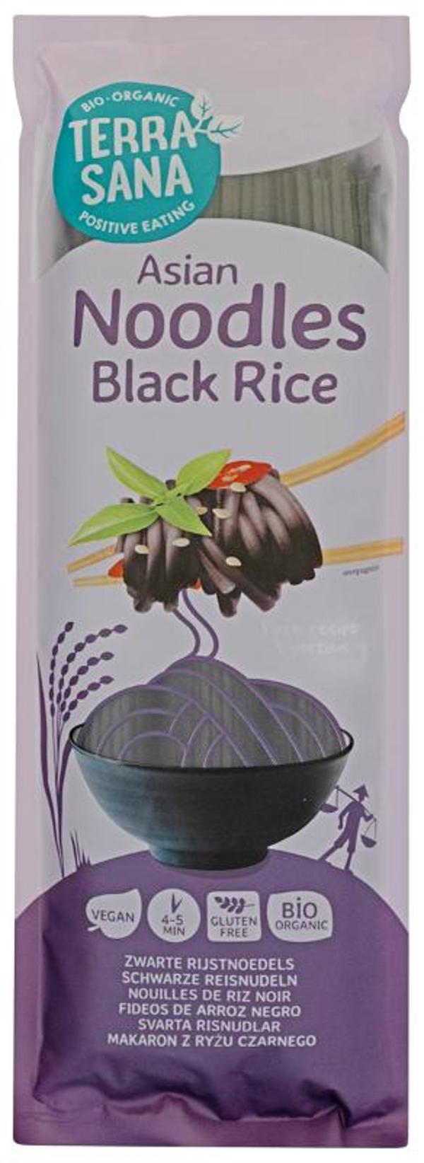Produktfoto zu Schwarze Reisnudeln , 250 g