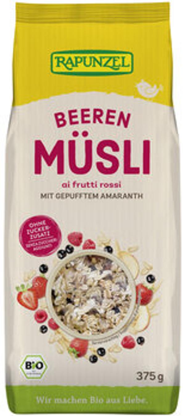Produktfoto zu Alpen-Amaranth Müsli Beeren, 375 g