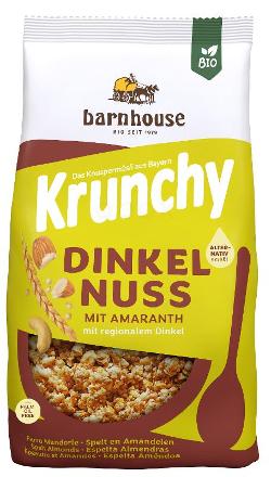 Krunchy Dinkel Nuss mit Amaranth, 375 g