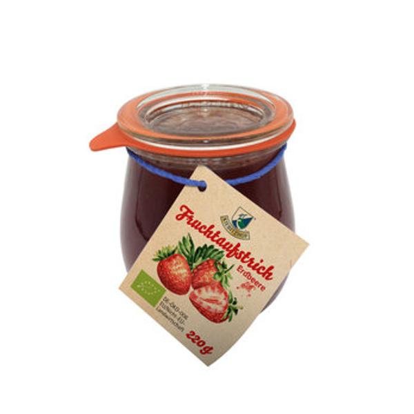 Produktfoto zu Fruchtaufstrich Erdbeere, 220 g