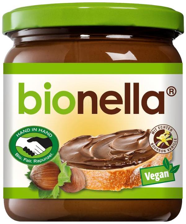 Produktfoto zu bionella Nussnougat-Creme vegan, 400 g