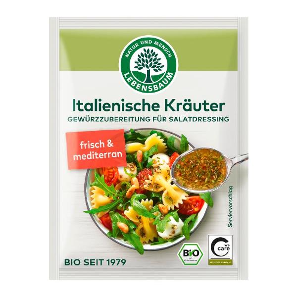 Produktfoto zu Italienische Kräuter Würzmischung für Salatdressing 3 x 5 g