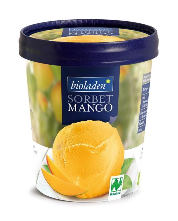 Produktfoto zu Mangosorbet, 500 ml