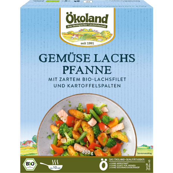 Produktfoto zu TK-Gemüse-Lachs-Pfanne, 400 g