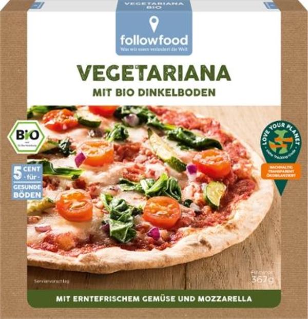 Produktfoto zu TK-Dinkel-Pizza Vegetariana