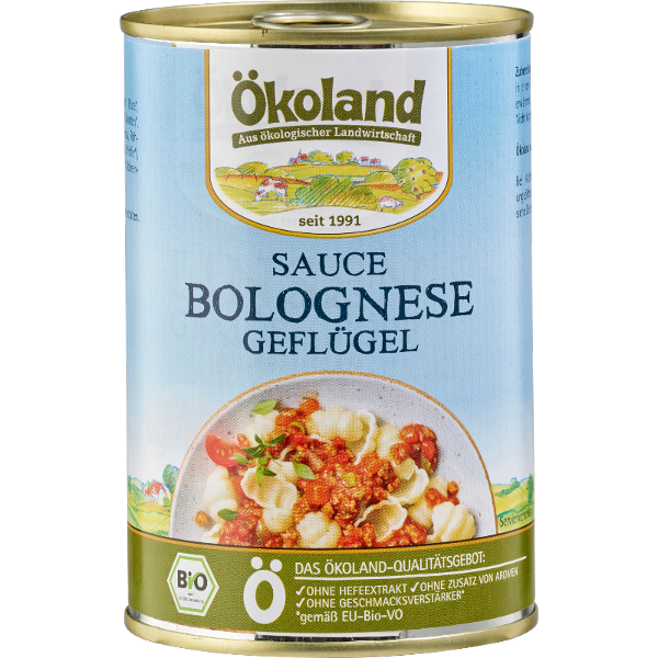 Produktfoto zu Sauce Bolognese Geflügel, 400 g