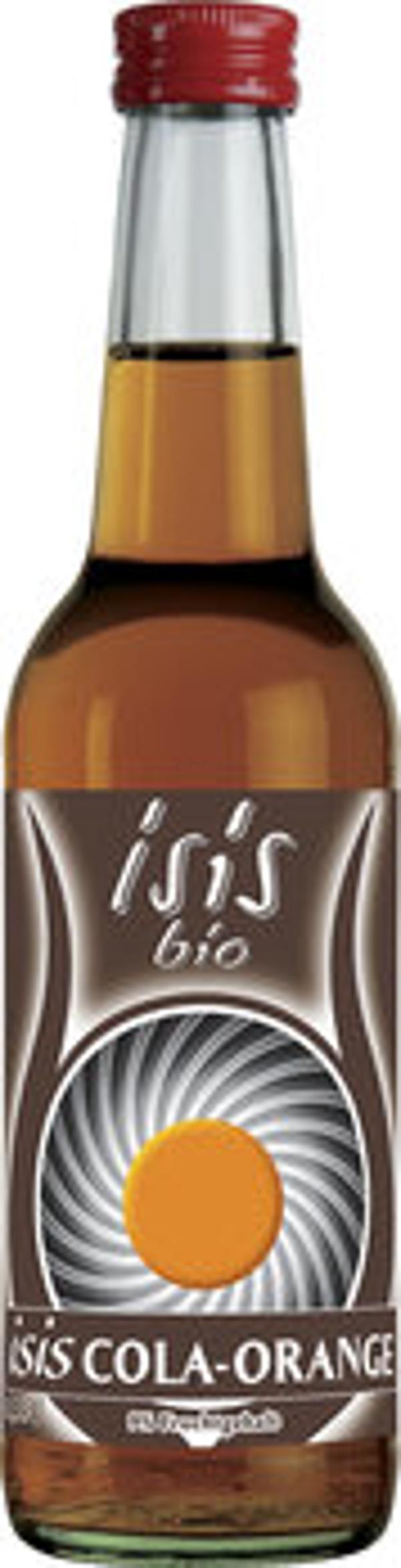 Produktfoto zu isis bio Cola Orange, 12x0,33 l
