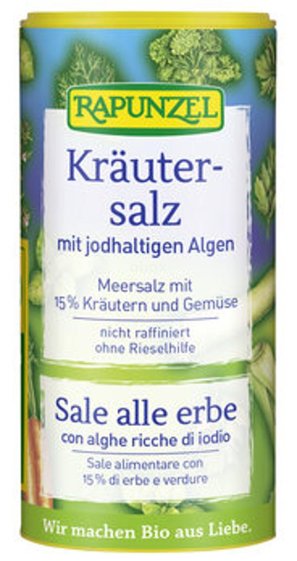 Produktfoto zu Kräutersalz jodiert Streudose, 125 g