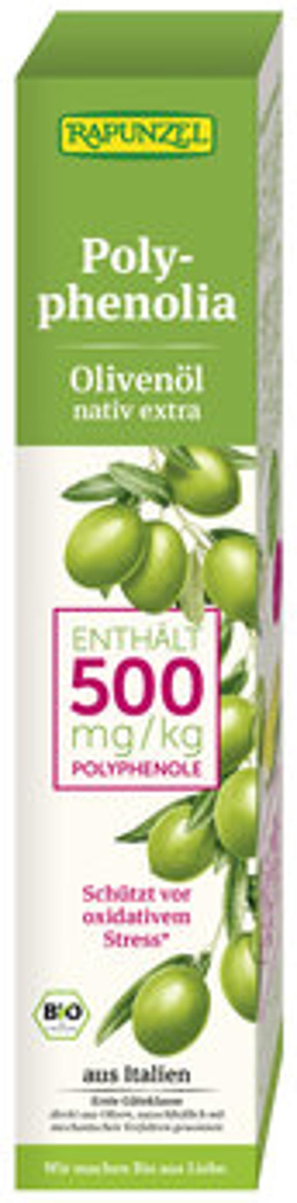 Produktfoto zu Olivenöl Polyphenolia 500, nativ extra, 250 ml