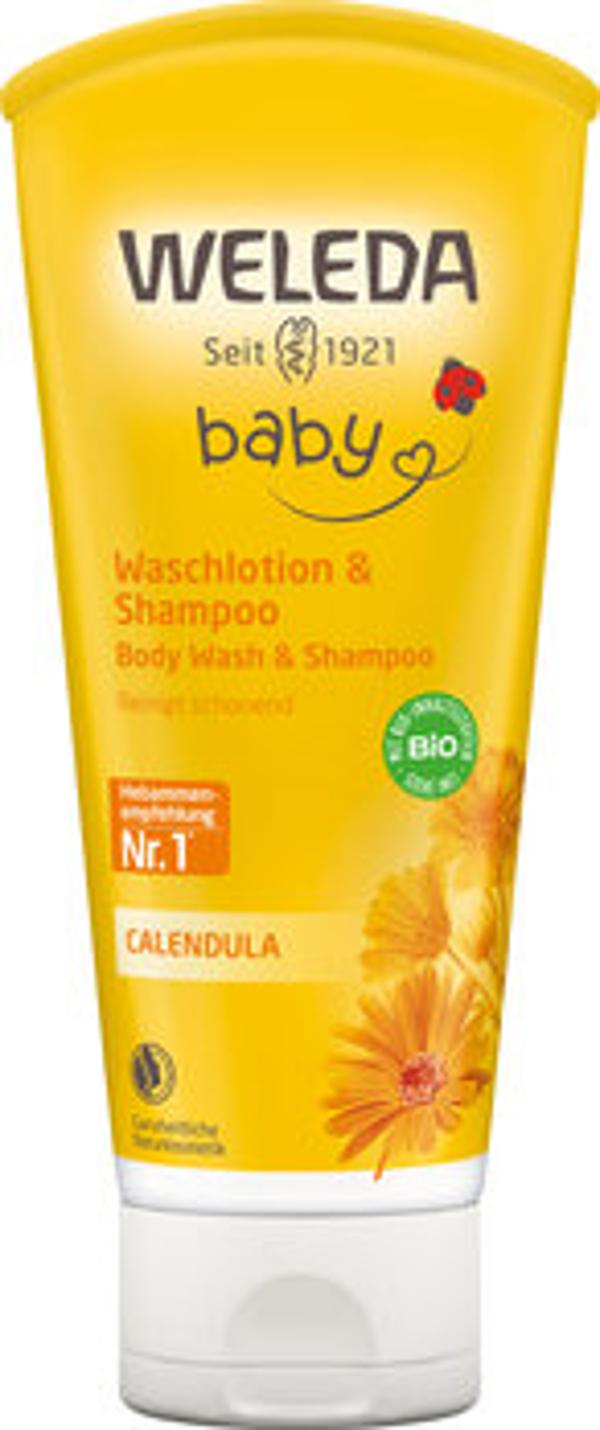 Produktfoto zu Calendula Waschlotion und Shampoo, 200 ml