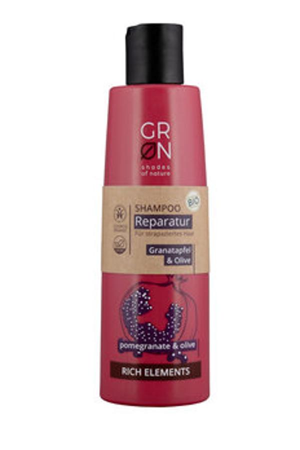 Produktfoto zu Shampoo Reparatur Granatapfel Olive, 250 ml