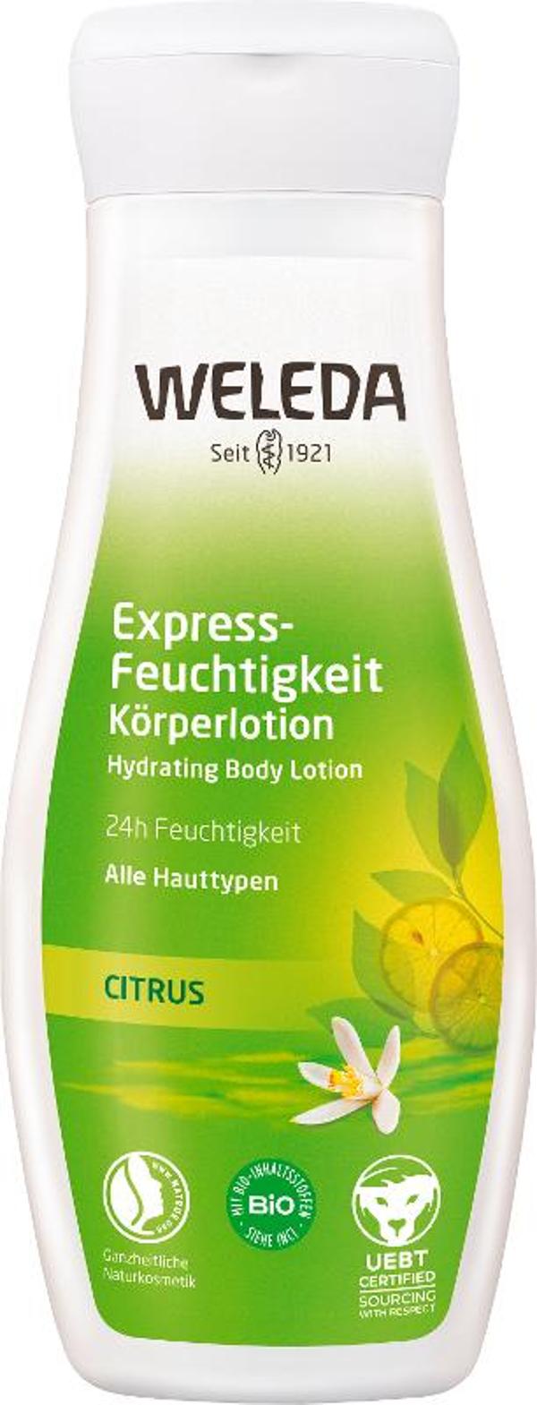 Produktfoto zu Citrus Express - Feuchtigkeit Körperlotion, 200 ml