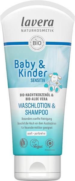 Baby & Kinder Waschlotion & Shampoo, 200 ml