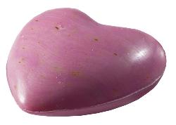 Schafmilchseife Herz pink, 65 g