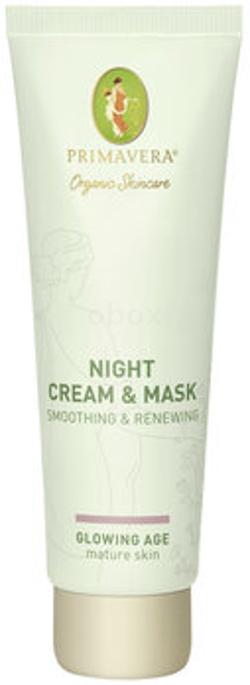 Night Cream & Mask - Smoothing & Renewing, 50 ml
