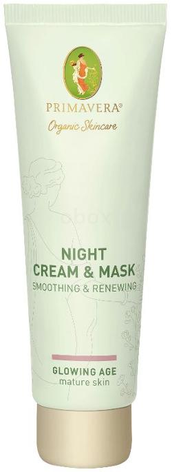Night Cream & Mask - Smoothing & Renewing, 50 ml