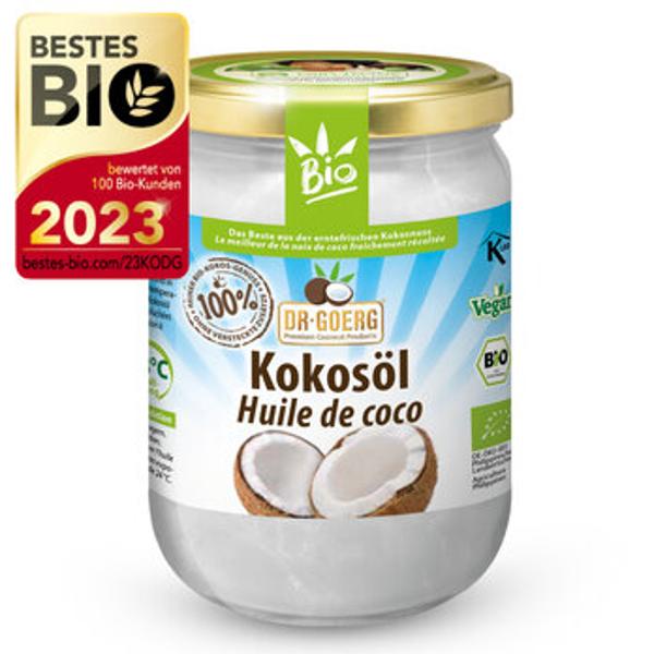 Produktfoto zu Kokosöl nativ extra raw, 500 ml