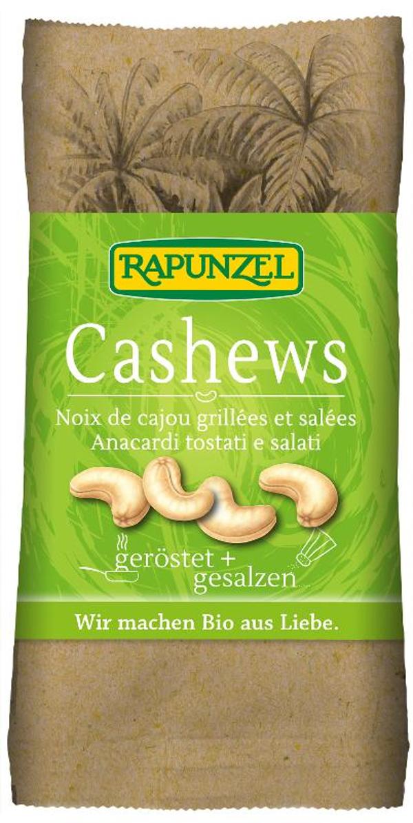 Produktfoto zu Cashews geröstet und gesalzen, 50 g