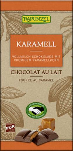 Vollmilch Schokolade mit Karamell, 100 g