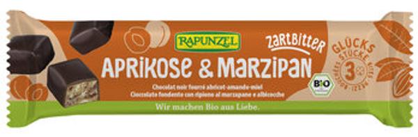 Produktfoto zu Marzipan - Aprikose Happen Zartbitter, 50 g
