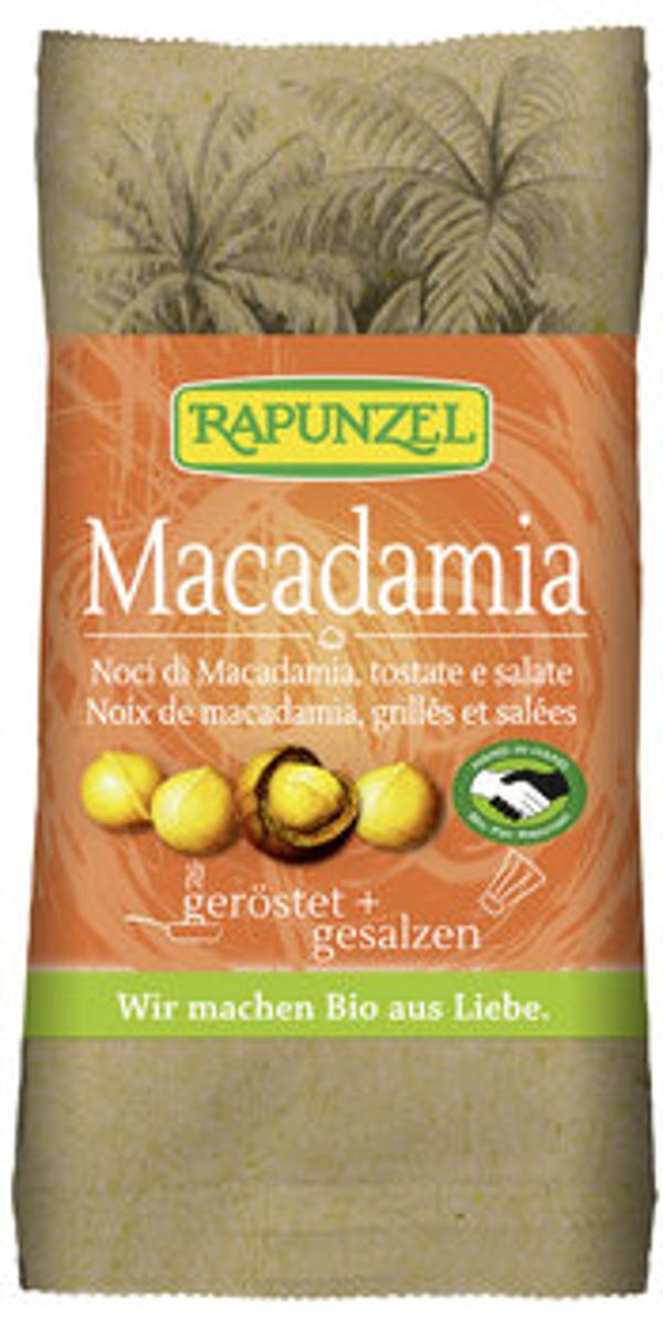 Produktfoto zu Macadamia Nusskerne geröstet und gesalzen, 50 g