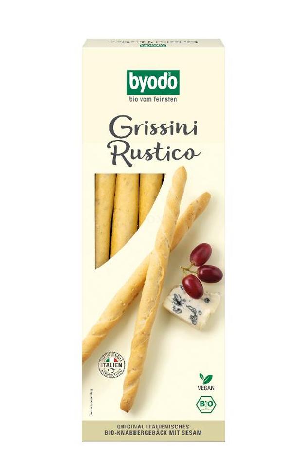Produktfoto zu Sesam Grissini Rustico, 100 g