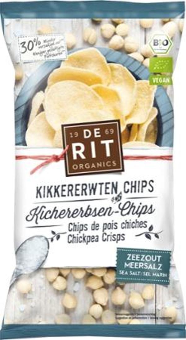 Produktfoto zu Kichererbsen-Chips Meersalz, 75 g