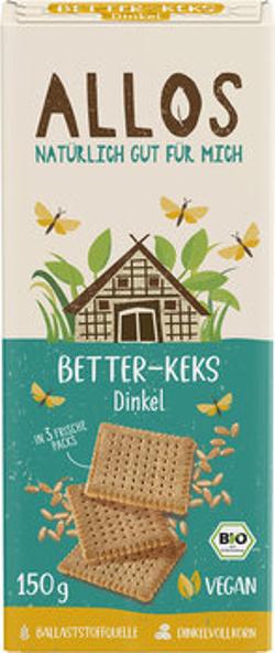 Butterkeks Dinkel vegan - reduziert, MHD 15.03.2024