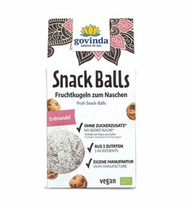 Produktfoto zu Snack Balls Erdmandel, 100 g