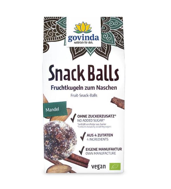 Produktfoto zu Snack Balls Mandel, 100 g