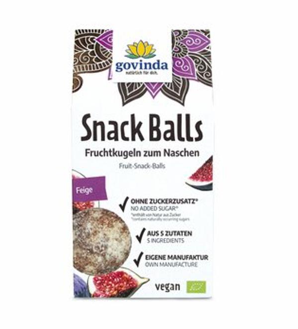 Produktfoto zu Snack Balls Feige, 100 g