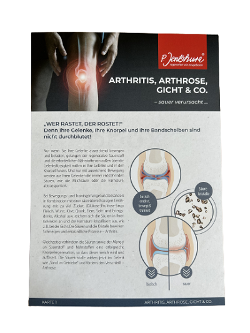 FIT-Karte Arthritis, Arthrose, Gicht & Co.