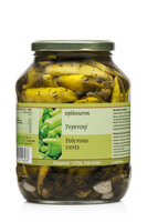 Milde Peperonis in Kräuteröl