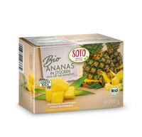 Ananas in Stücken