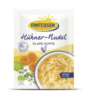 Hühner-Nudel Klare Suppe Bio