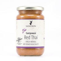 FS Currysauce Red Thai, 320 ml, SANCHON, bio