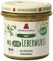 Wie grobe Leberwurst