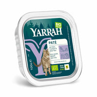 Yarrah Bio Katze Schale Pastete getreidefrei Huhn & Truthahn